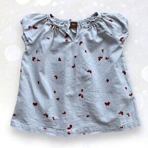 Tea Collection Linen Butterfly Dress